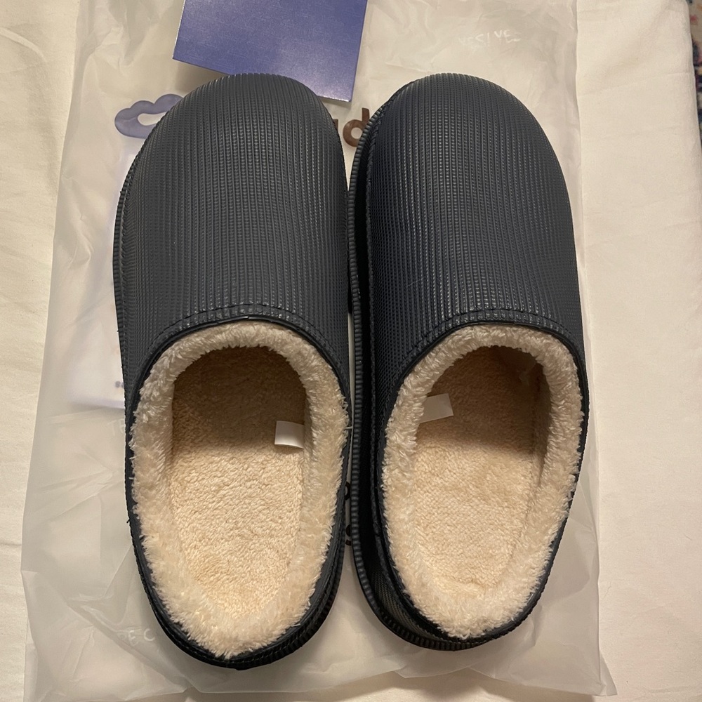Cloud Slides - Cozy Fleece-Lined Clogs